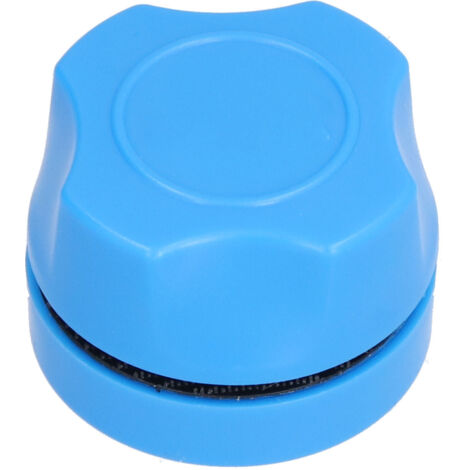 Nettoyeur Magnétique pour Aquarium Mini - Brosse à Algues pour Vitres Bleue