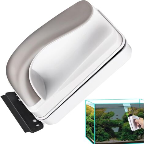 Nettoyeur Magnétique pour Aquarium - Raclette Magnétique