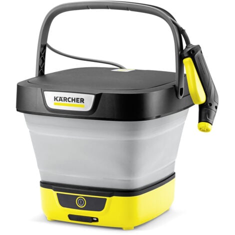 Nettoyeur mobile Karcher OC 3 Foldable (Pliable) débit 2l/min capacité 8L noir compact et prêt à l'emploi