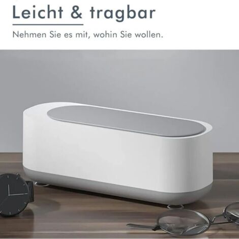 Nettoyeur, nettoyeur ultrasonique à haute fréquence,à 360° tridimensionnelle de Nettoyage à sec，pour les Lunettes, Bijoux, Bracelets de montres, Jouets