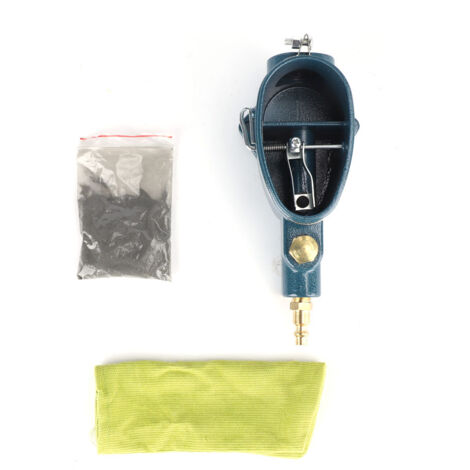 Nettoyeur pneumatique de bougies de voiture avec kit de sablage abrasif