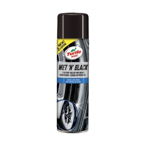 Nettoyeur Pour Pneus Turtle Wax Wet N Black 500ml
