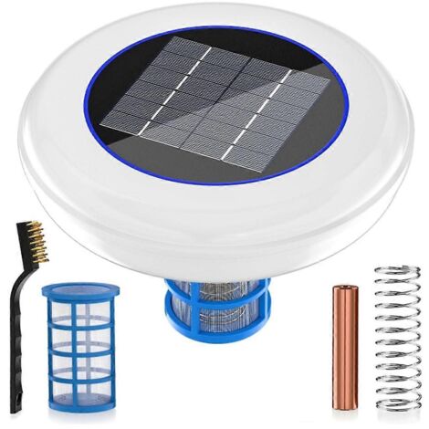 Nettoyeur solaire flottant pour piscine, purificateur et nettoyeur d'eau