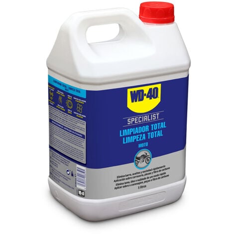 Nettoyeur spécialisé pour motos total 5l. wd-40