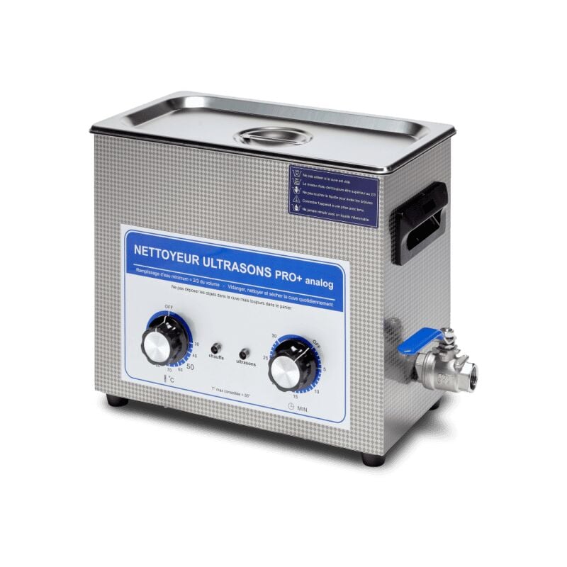 Nettoyeur ultrasons BPAC cuve 6,5 litres Professionnel