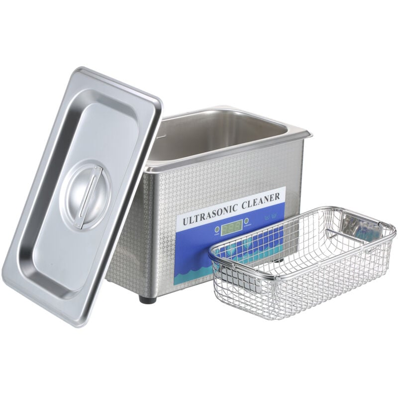 Nettoyeur ultrasonique numérique 900mL, Machine de nettoyage de lunettes domestiques, outil de nettoyage de bijoux en acier inoxydable, Instrument de