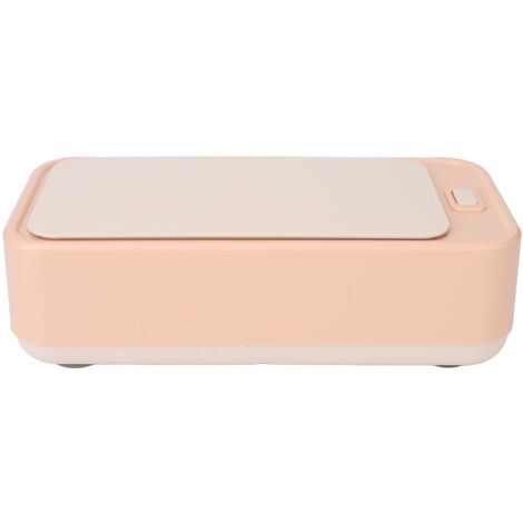 Nettoyeur Ultrasonique Portable pour Lunettes, Bijoux et Montres Rose