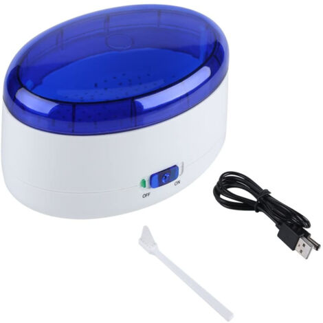 Nettoyeur Ultrasonique pour Bijoux et Lunettes à Piles USB - Machine de Nettoyage Polyvalente