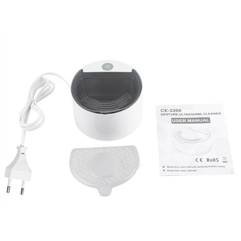 Nettoyeur Ultrasonique pour Prothèses Dentaires et Gouttières (EU Plug 220-240V)