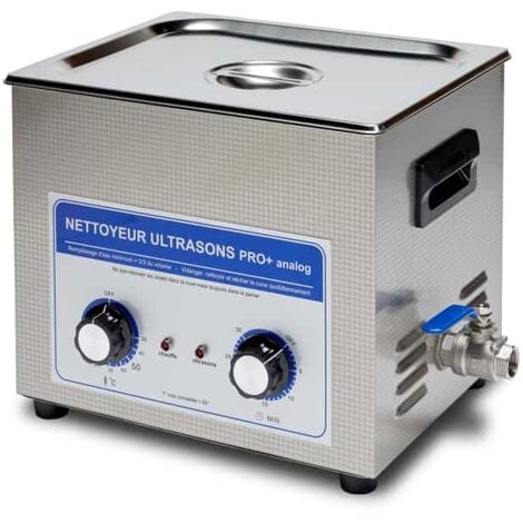 Numérique Nettoyeur Ultrason, 10L Double Fréquence 28 kHz- 40 kHz Digital  Nettoyage à Ultrasons avec Minuteur- Réservoir Inoxyda-JIY - Cdiscount  Electroménager