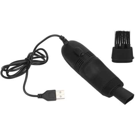 Nettoyeur USB Mini Clavier, Aspirateur Portable pour Ordinateur et Art des Ongles