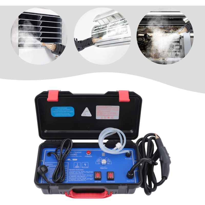 Nettoyeur vapeur de voiture haute température portable haute pression nettoyeur vapeur multi-usage cuisine hotte climatisation machine de nettoyage