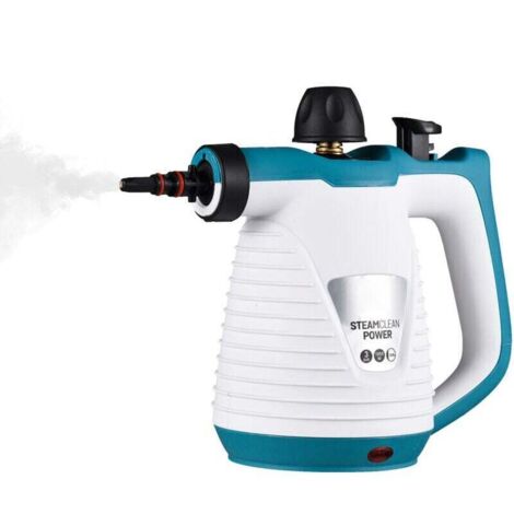 Nettoyeur vapeur portable 1050 W – haute pression & température élevée, 9 accessoires inclus pour cuisine, canapé, salle de bain et vitres auto