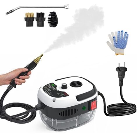 Nettoyeur vapeur portatif 1500 W haute puissance 6 vitesses réglables pratique pour réfrigérateur de cuisine