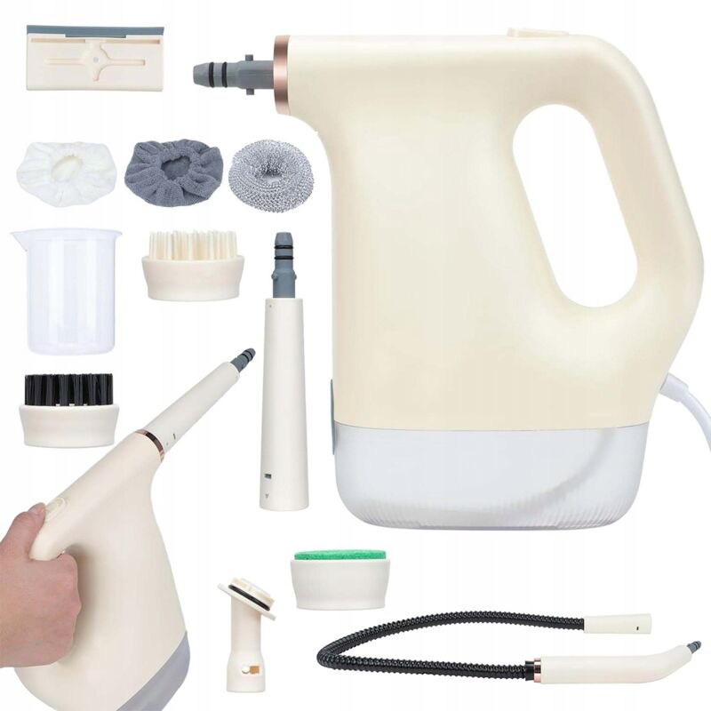 Nettoyeur vapeur pour vitres, nettoyeur vapeur pour canapés, nettoyeur haute pression 1200 W 450 ml IPX4