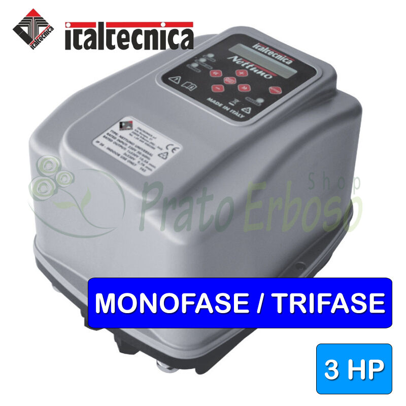

Italtecnica - NETTUNO UNIVERSAL - 10.5 Un inversor monofásico / trifásico