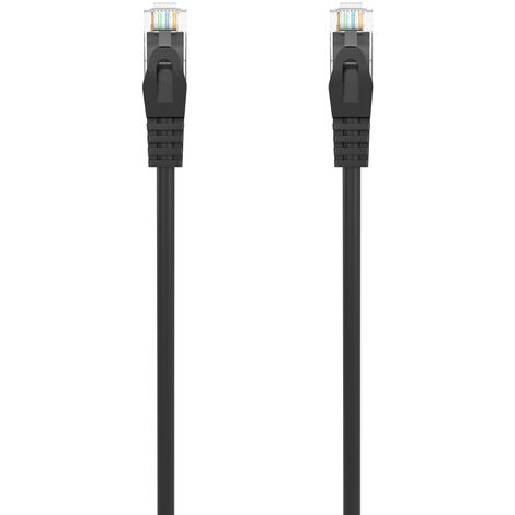 network cable rj45 awg24 utp aisens a145-0585 cat.6a/ lszh/ 30cm/ black