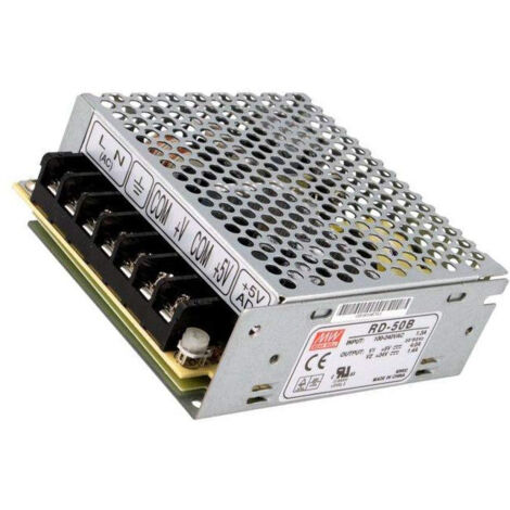 Netzgerät 2 Ausgänge +5vdc +24vdc 53,6w Mw Rd-50b
