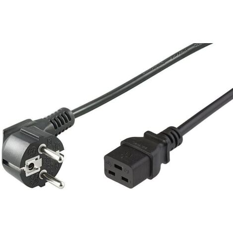 Netzkabel CEE 7/7 - C19 1,8m
