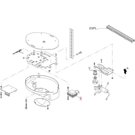 Netzteiltransformator für D600 Zodiac 60 Ersatzteil FAAC GENIUS 7501265