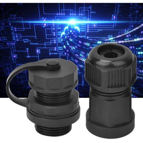 Netzwerkanschluss-Verlängerungskabel RJ45 wasserdichter Stecker CAT5CAT6 Netzwerkkabel gerade durch RJ45-Buchse wasserdichter Steckerkern