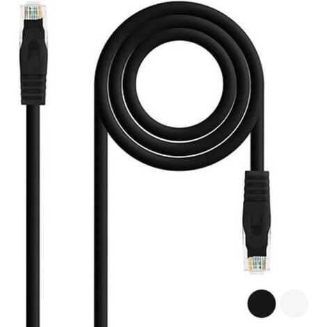 Netzwerkkabel rj45 patch cord lszh cat.6a utp awg24 nanocable