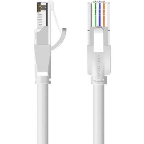 Netzwerkkabel UTP CAT6 Vention RJ45 Ethernet 1000Mbps in Grau RJ45 auf RJ45 2m