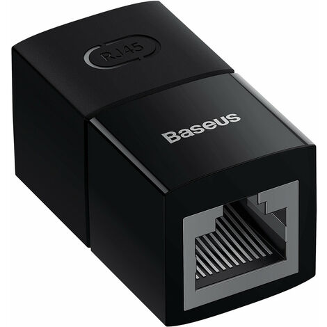 Netzwerkkoppler Ethernet RJ-45-Kabelstecker Baseus AirJoy Serie 10 Stück - schwarz