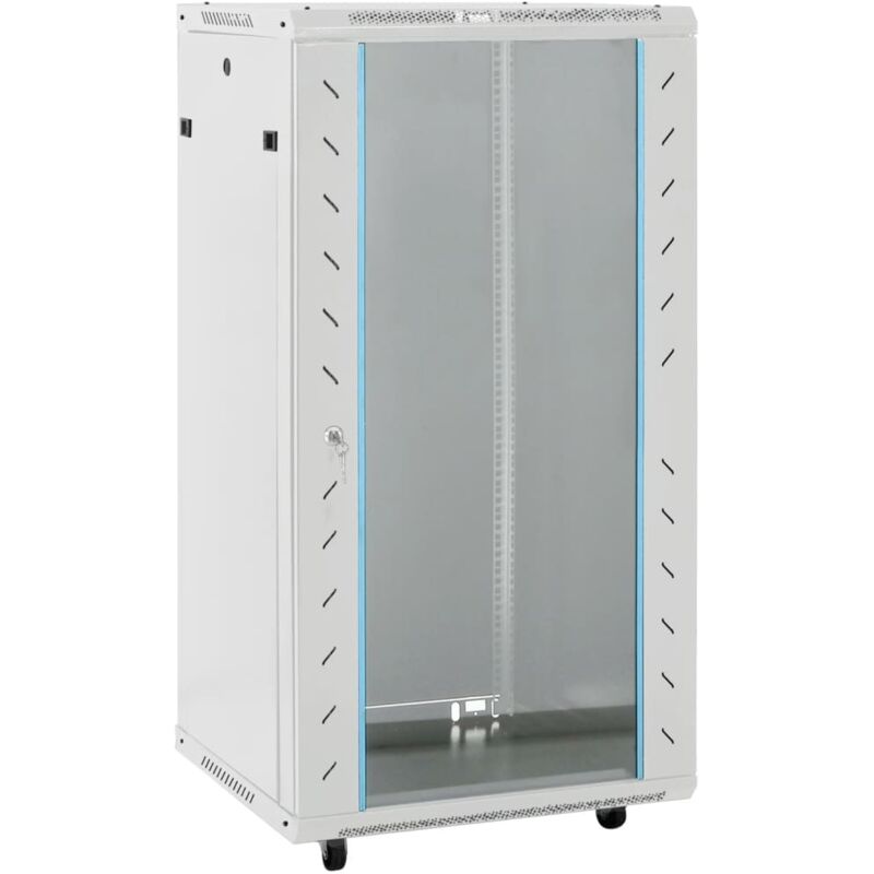 22u Netzwerkschrank 19" Ip20 Grau 60x60x120 Cm Vidaxl