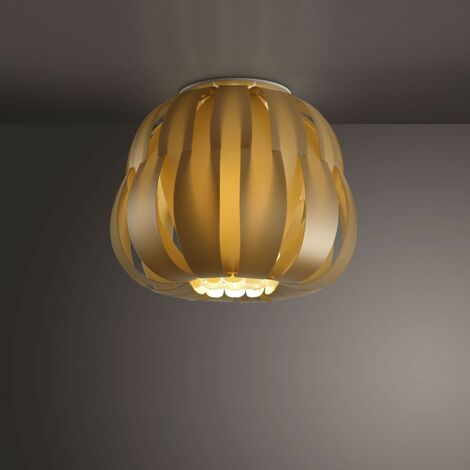 Neu Gold Deckenleuchte Cm. 29 x 23h