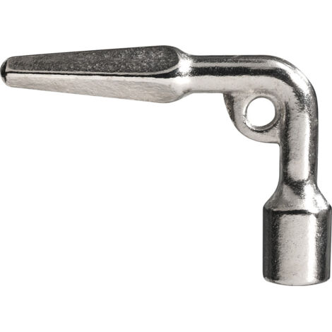 Neubautenschlüssel Außen- (6 - 10 mm) u. Innenvierkant (8 mm)