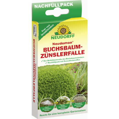 Neudomon BuchsbaumzünslerFalle Nachfüllpack Schädlingsbekämpfung