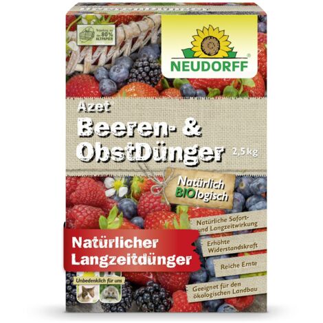 Neudorff Azet Beeren- und ObstDünger - 2,5 kg