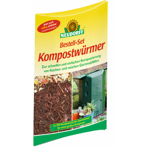 Neudorff Bestell-Set Kompostwürmer