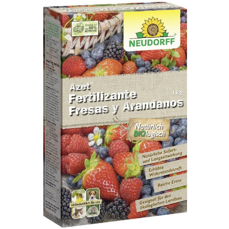 

Fertilizante orgánico fresas y arándanos, 1Kg