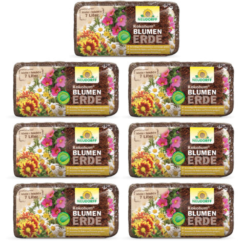 Neudorff Kokohum Blumenerde - 7 Briketts