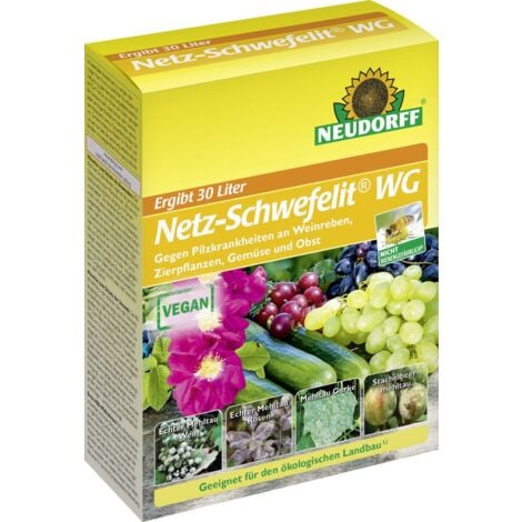 Neudorff Netz-Schwefelit WG 75g (5 x 15 g) Pflanzenschutzmittel