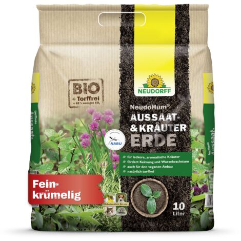 Neudorff NeudoHum Aussaat- & Kräutererde 10 Liter