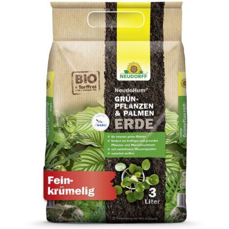 Neudorff NeudoHum Grünpflanzen & PalmenErde - 3 Liter