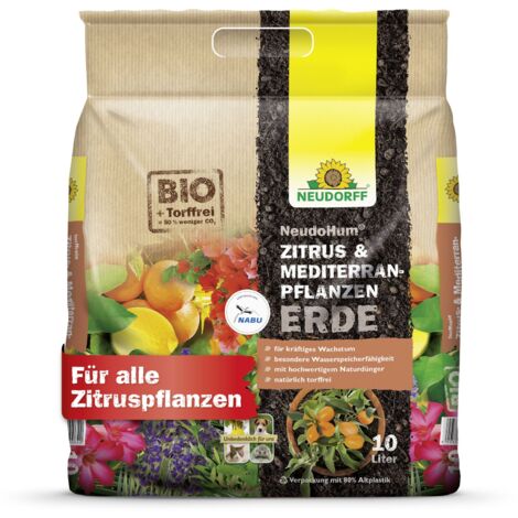 Neudorff Neudohum Zitrus- & MediterranpflanzenErde - 10 Liter