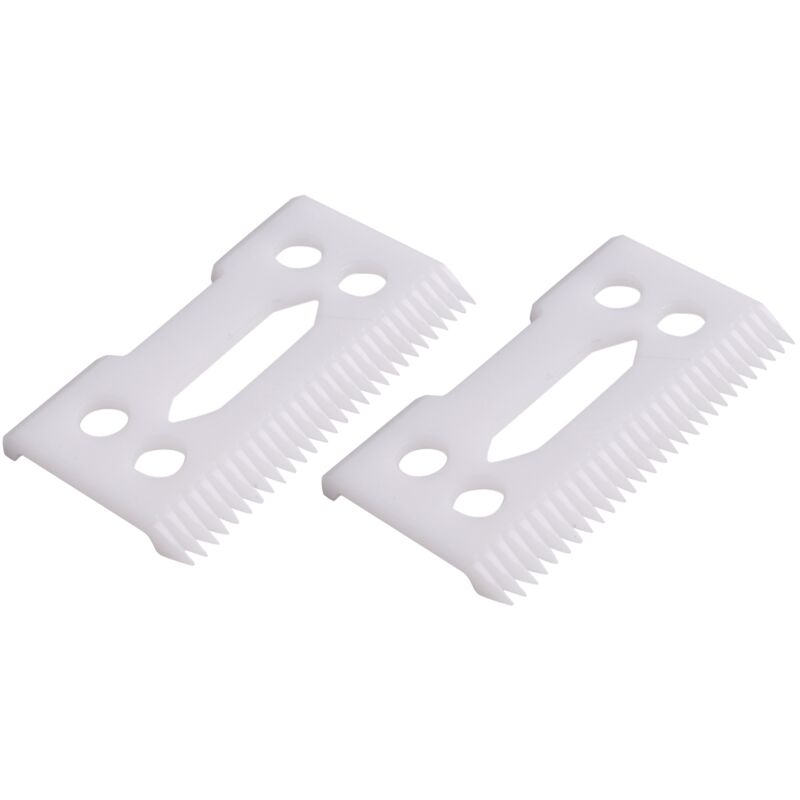 Image of Tlily - Neue 2Pcs 28 ZäHne Zirkonia Keramik Clipper Klinge für Senior