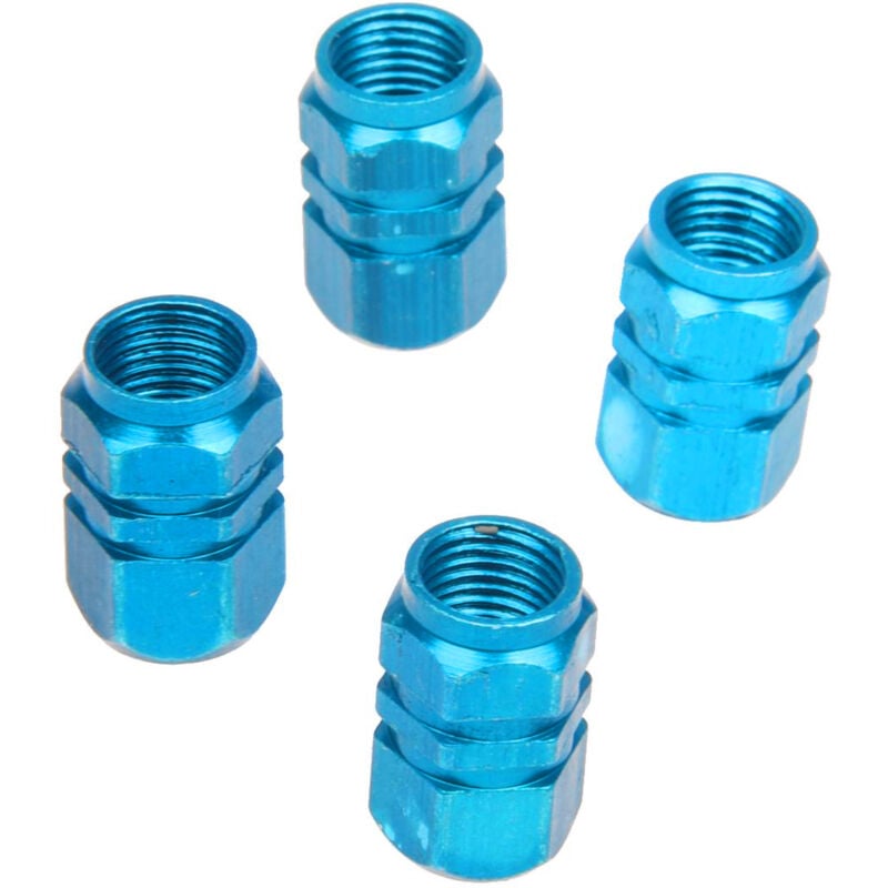 Image of Neue 4X Reifen-Felgen Vorbau Air Ventilkappen Reifen Cover Car Truck Bike aluminium