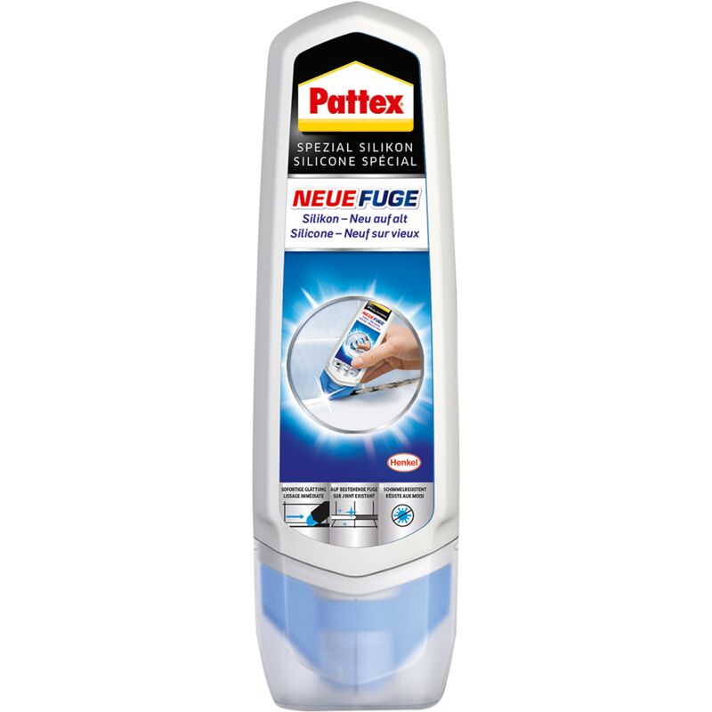 Pattex Neue Fuge, Weiß (80ml) Silikonfugen
