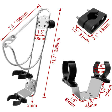 Neue Rettungsausrüstung aus Edelstahl, hufeisenförmiger Rettungsringrahmen, Schiffs- und nautische Hardware-Zubehörteile.