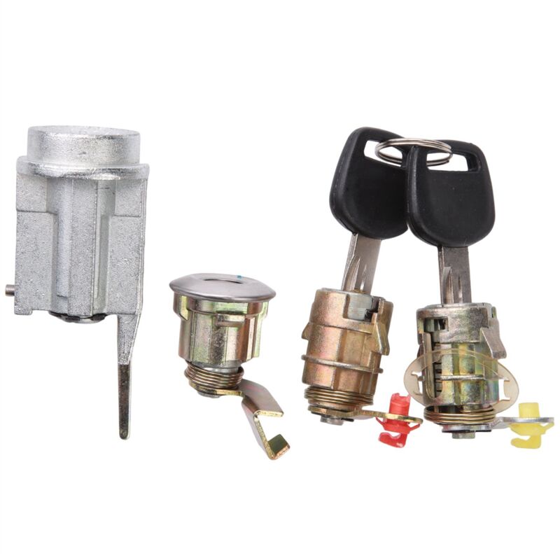 Image of Neue Zündung Zylinder & Tür Schlösser Gas Schloss W/2 Schlüssel für Pickup RN85 LN106 1988-1997