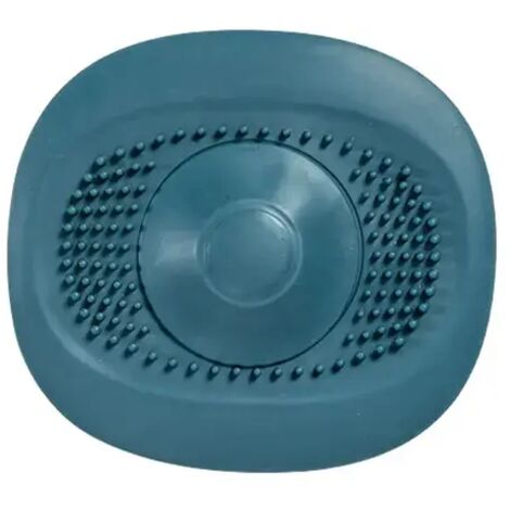 Neuer Haarfänger für Waschbecken und Küchenabflüsse, Spülbeckenfilter, Badewannen- und Bodenablaufstopfen, universelles Anti-Verstopfungs-Zubehör, blau
