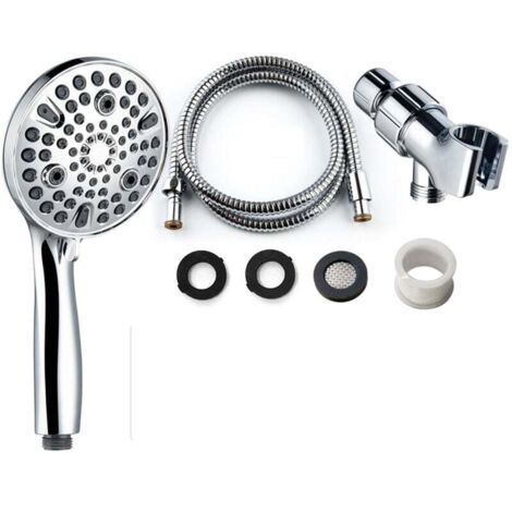 Neues Handbrauseset mit 1,5 m flexiblem Schlauch und Wandhalterung – Chrom