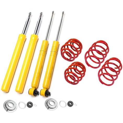 NEUES SPORTFAHRWERK VW POLO 1 2 3 86C 60/40MM ZERTIFIZIERT