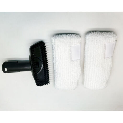 Neues Zubehör der Kärcher SC-Serie: 2 rechteckige Velours-Dampfhauben + Handbürste – SONSTIGES