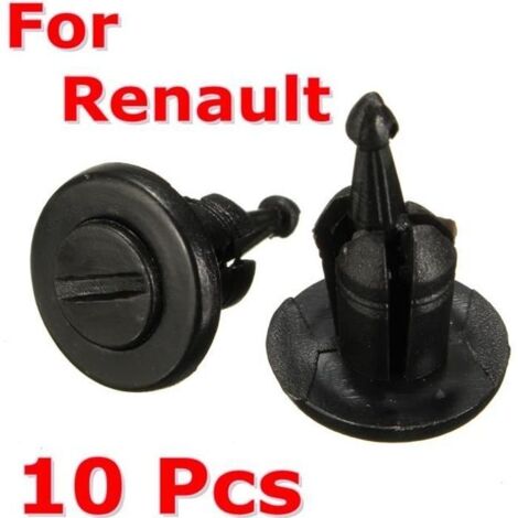 NEUFU 10PCS Bumper Garniture Agrafe Clips Rivets Pr Renault Clio Laguna Megane Espace